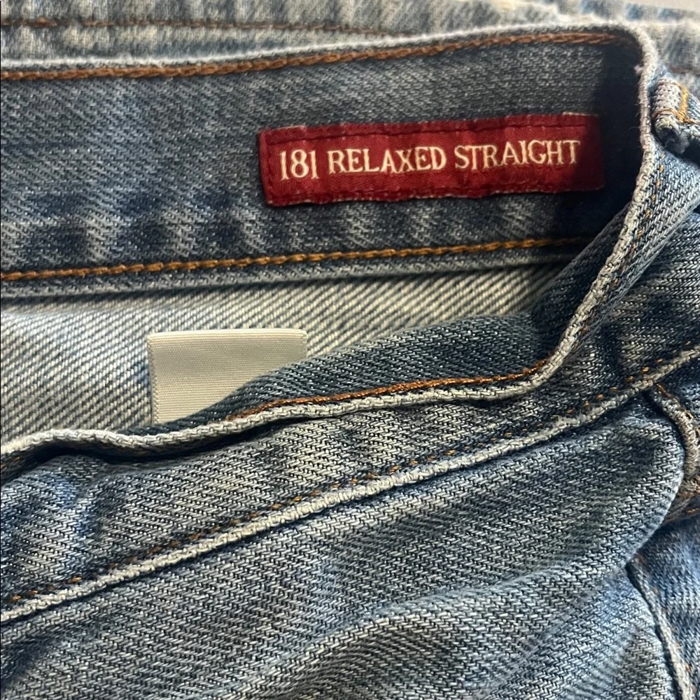 Lucky Brand Men’s Classic Blue Straight Jeans - Picture 4 of 8